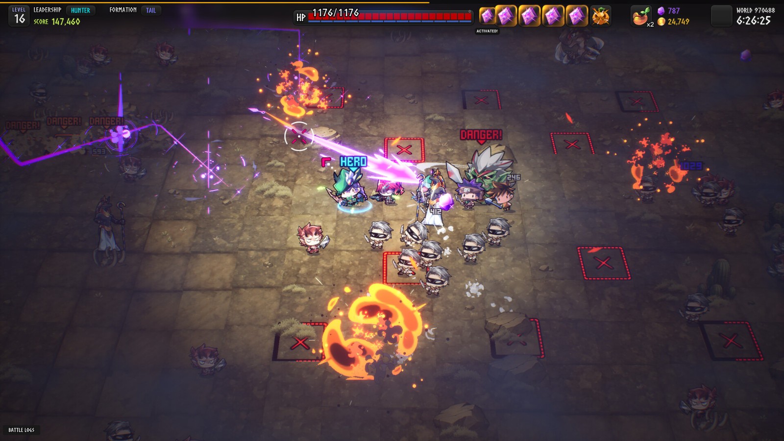 逆彈幕射擊游戲《Seed of Heroes》Steam頁面今日上線！
