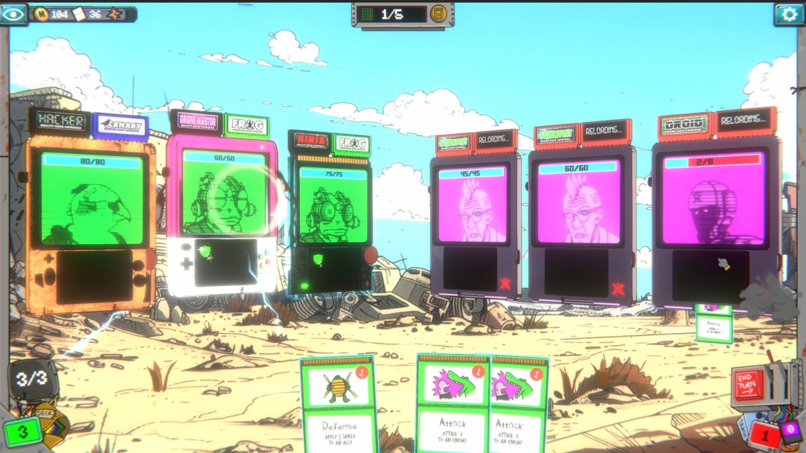 卡牌構筑游戲《Rebel Roar》Steam頁面今日上線，支持簡中！