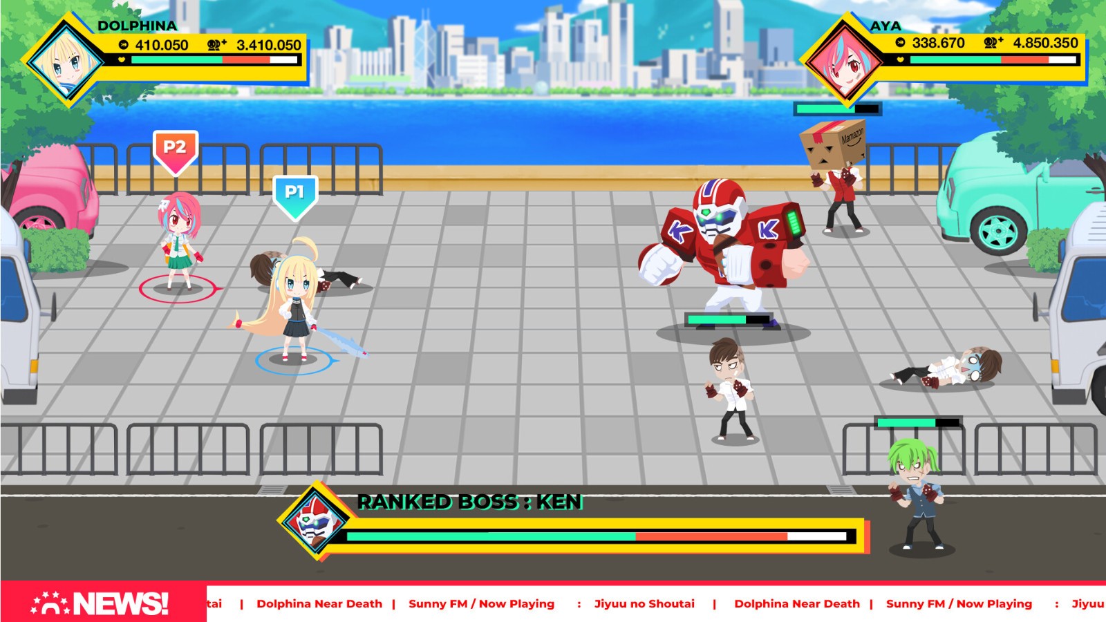 清版街機動作游戲《School Beat》Steam頁面開放，發(fā)售日期待定！