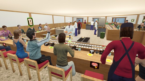 經(jīng)典日料壽司店經(jīng)營模擬新游《回轉(zhuǎn)壽司模擬器》Steam上線，支持中文！