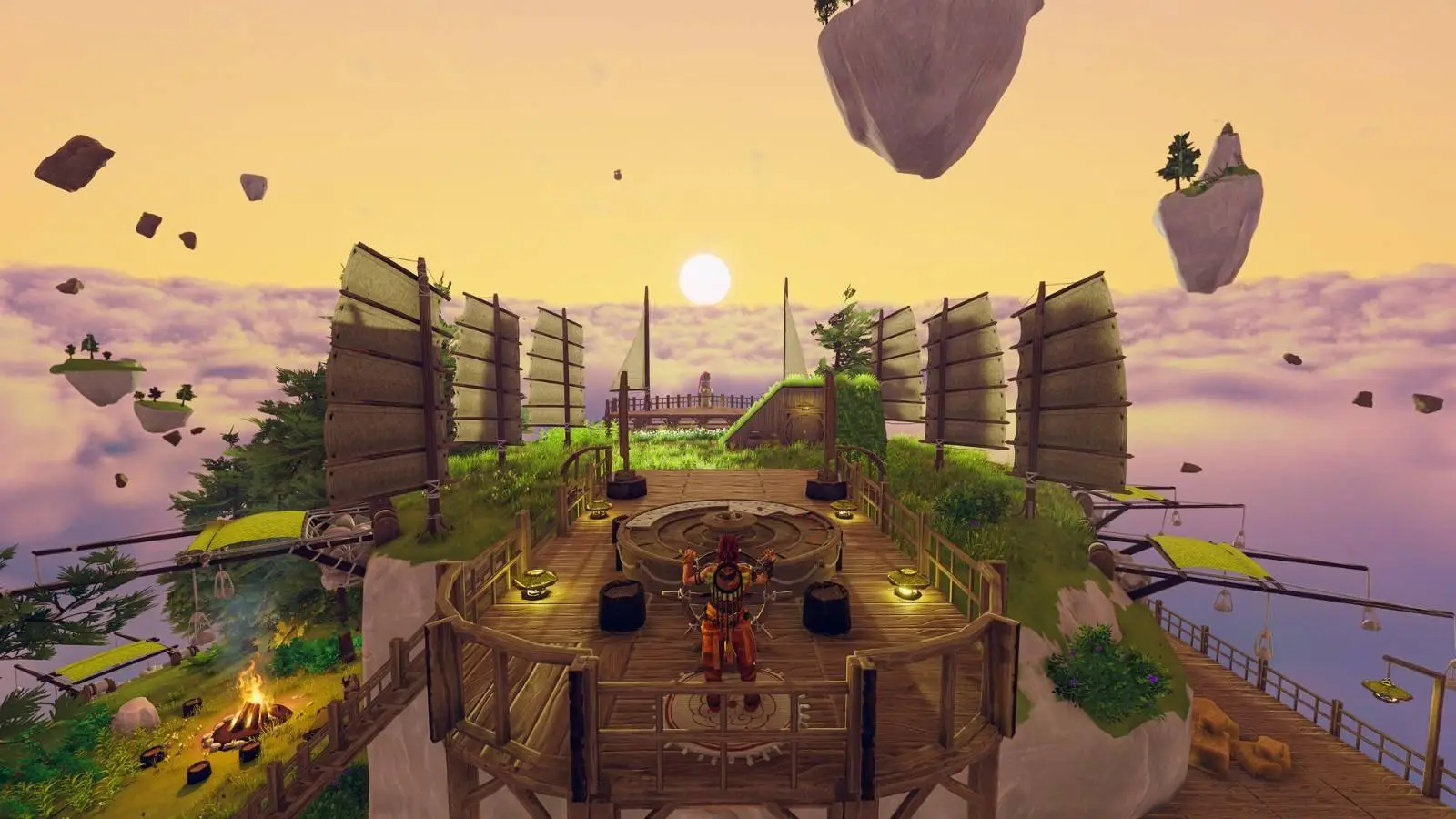沙盒生存游戲《Aloft》明年年1月15日搶先登陸Steam，支持試玩！
