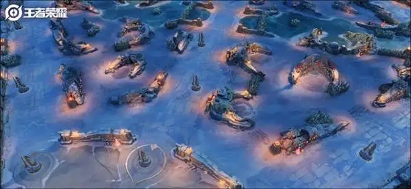 《王者榮耀》冰雪峽谷登場，王者峽谷迎來冬日新風(fēng)貌！