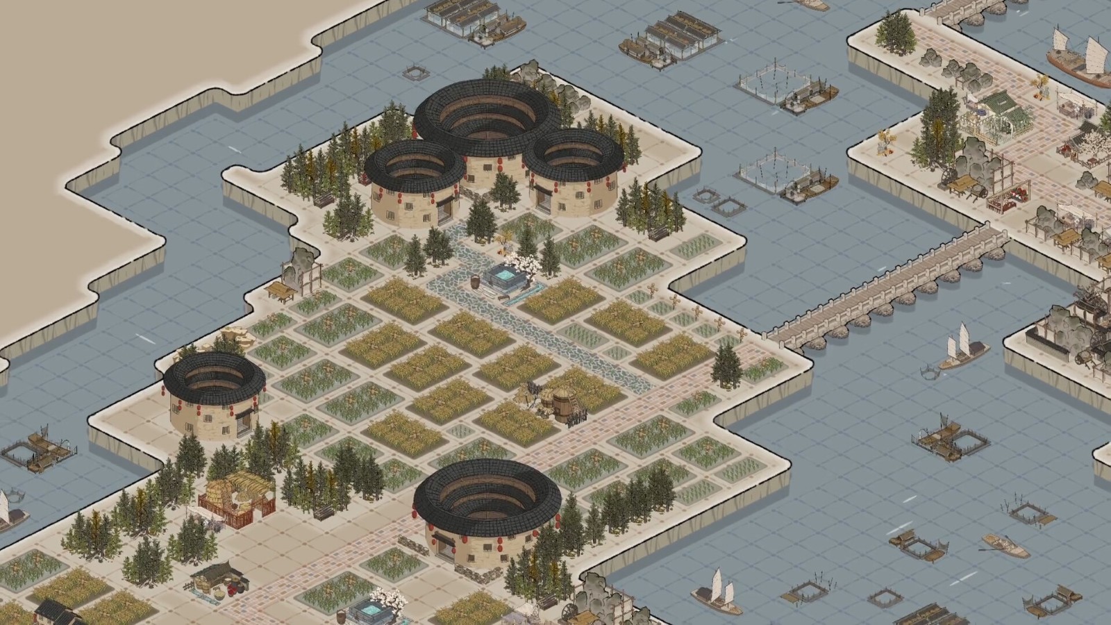 古風城市建造游戲《歲久丹青》今日上線Steam頁面，發(fā)售日期待定！