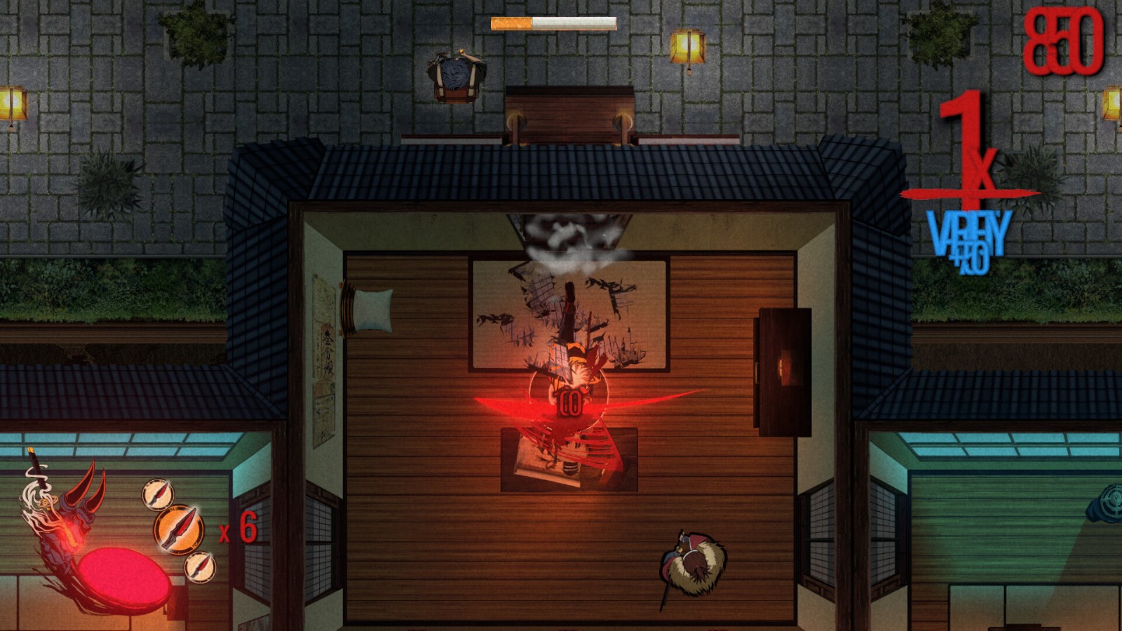 俯視角高速動作游戲《瘋狂武士》Steam頁面開放，明年發(fā)售！