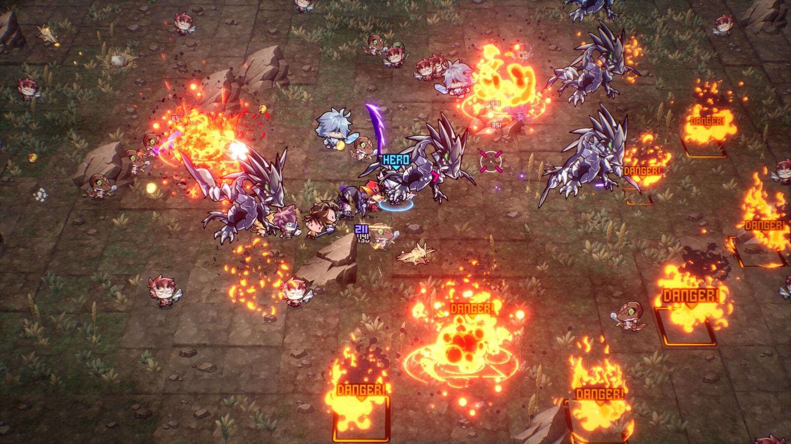 逆彈幕射擊游戲《Seed of Heroes》Steam頁面今日上線！