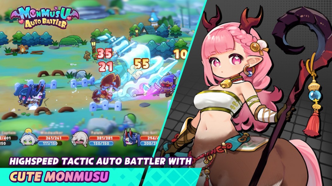 自走棋游戲《魔物少女自走棋》Steam頁面，發(fā)售日期待定！