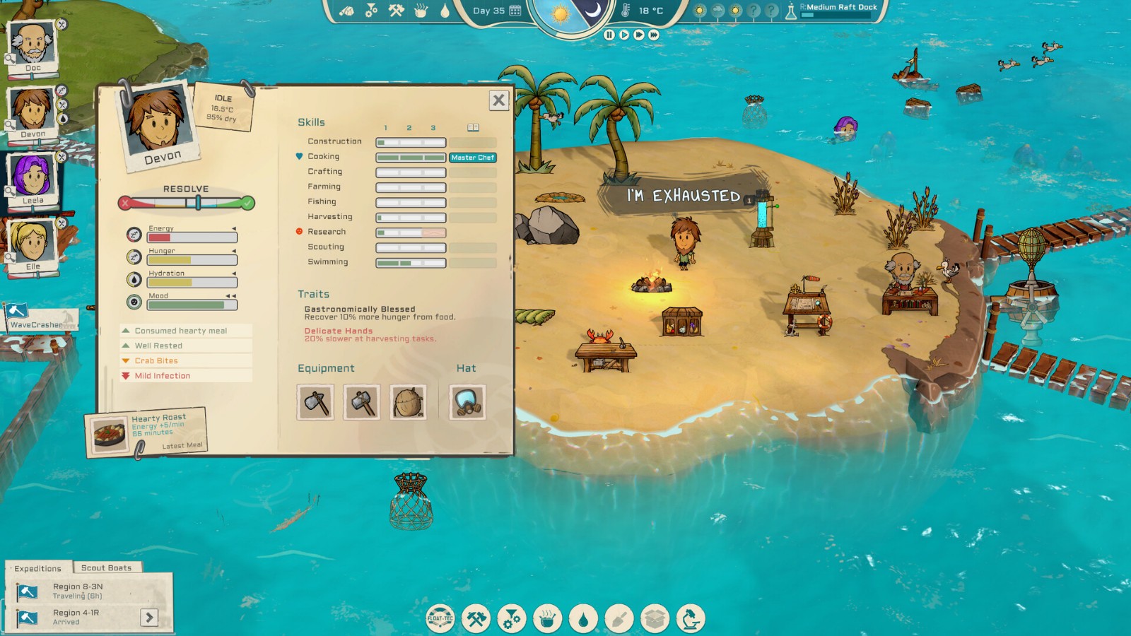 木筏制作生存管理冒險游戲《Oceaneers》Steam頁面上線，暫不支持中文！